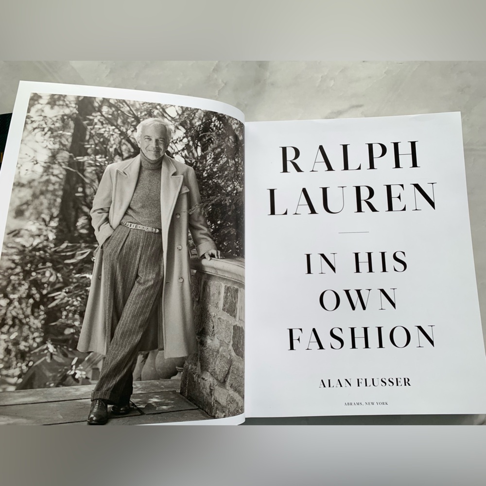 Ralph Lauren: In His Own Fashion Book Alan Flusser - Picture 4 of 6